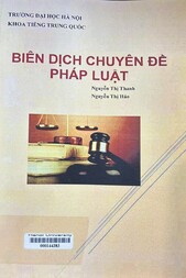 Biên dịch chuyên đề Pháp luật