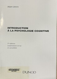 Introduction à la psychologie cognitive