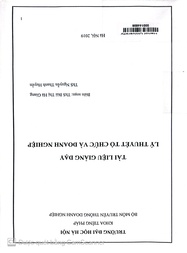 Tài liệu giảng dạy Lý thuyết tổ chức và Doanh nghiệp