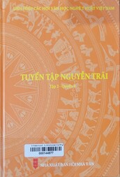 Tuyển tập Nguyễn Trãi.