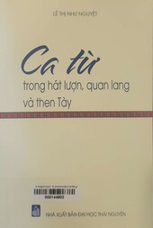 Ca từ trong hát lượn, quan lang và then Tày
