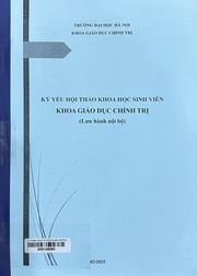 Kỷ yếu hội thảo khoa học sinh viên khoa Giáo dục chính trị