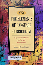 The elements of language curriculum