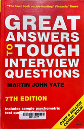 Great answers to tough interview questions