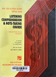 Listening comprehension and note - taking course =