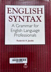 English syntax