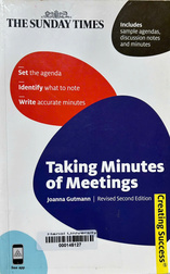 Taking minutes of meetings