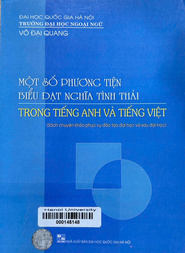 Một số phương tiện biểu đạt nghĩa tình thái trong tiếng Anh và tiếng Việt