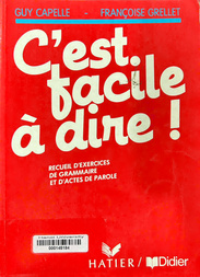 C'est facile à dire