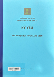 Kỷ yếu hội nghị khoa học giảng viên