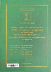 Design and implementation of a Microservices-based online multiple-choice exam system =