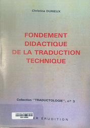 Fondement didactique de la traduction technique