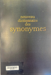Nouveau dictionnaire des synonymes