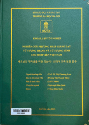 베트남인 대학생을 위한 의성어. 의태어 교육 방안 연구 =