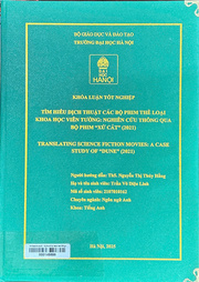 Translating science fiction movies A case study of "Dune" (2021) =
