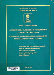 L'influenza del Facebook sul cambiamento lessicale della lingua Italiana =