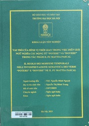 Il ruolo dei morfemi temporali nell’interpretazione semantica dei verbi “potere” e “dovere” ne Il fu Mattia Pascal =