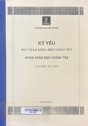 Kỷ yếu hội thảo khoa học giáo viên Khoa Giáo dục chính trị