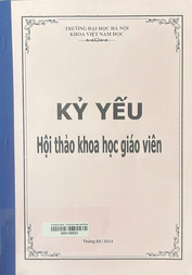 Kỷ yếu Hội thảo khoa học giáo viên