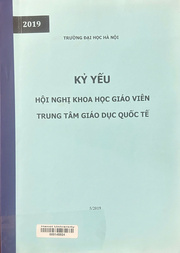 Kỷ yếu hội nghị khoa học giáo viên Trung tâm Giáo dục quốc tế