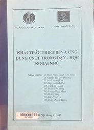 Khai thác thiết bị và ứng dụng CNTT trong dạy - học ngoại ngữ