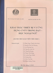 Khai thác thiết bị và ứng dụng CNTT trong dạy - học ngoại ngữ