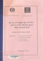 Quản lý thiết bị và ứng dụng CNTT trong dạy - học ngoại ngữ