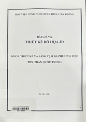 Bài giảng thiết kế đồ họa 3D