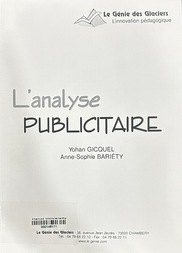 L'analyse publicitaire