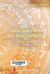 Nông Quốc Chấn tác phẩm chọn lọc.