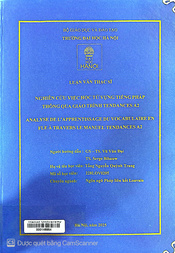 Analyse de l'apprentissage du vocabulaire en fle à travers le manuel Tendances A2 =
