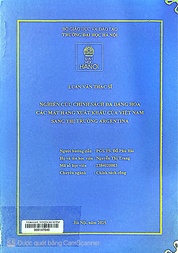 Nghiên cứu chính sách đa dạng hóa các mặt hàng xuất khẩu của Việt Nam sang thị trường Argentina