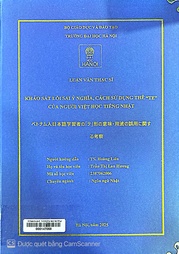 ベトナム人日本語学習者の「テ」形の意味・用法の誤用に関する考察 =
