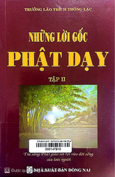 Những lời gốc Phật dạy.