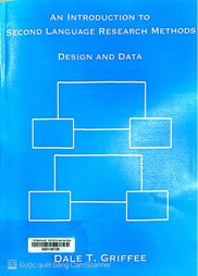 An introduction to second language research methods design and data
