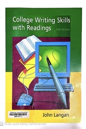 College writing skills with readings