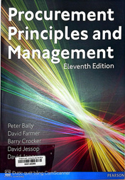 Procurement principles and management