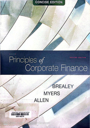 Principles of corporate finance