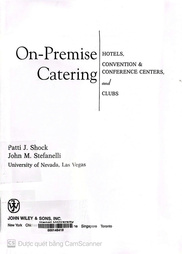 On-premise catering