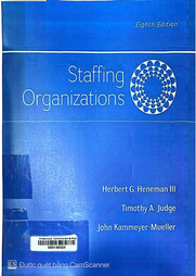 Staffing organizations