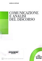 Comunicazione e analisi del discorso