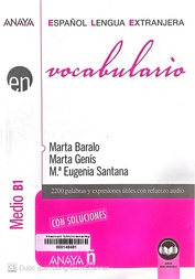 Vocabulario Español lengua extranjera medio B1