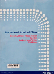 Elementary statistics in social research