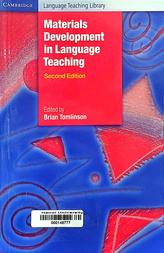 Materials development in language teaching