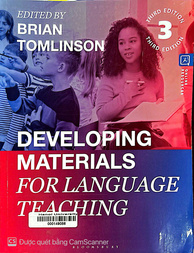 Developing materials for language teaching
