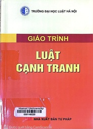 Giáo trình Luật Cạnh tranh 