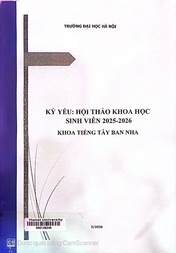 Kỷ yếu Hội thảo khoa học sinh viên 2025-2026 khoa tiếng Tây Ban Nha