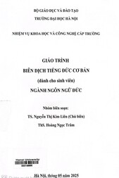 Giáo trình Biên dịch tiếng Đức cơ bản