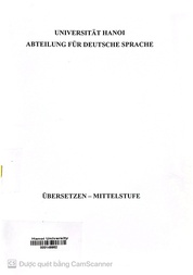 Übersetzen - mittelstufe